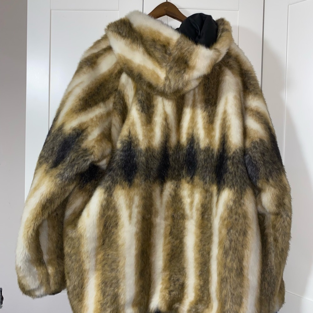 Mark Andre New York XL Mens Reversible Leather Fur Coat Italy Skin - Picture 2 of 7